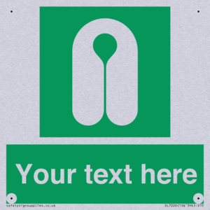 Custom sign safe condition Lifejacket